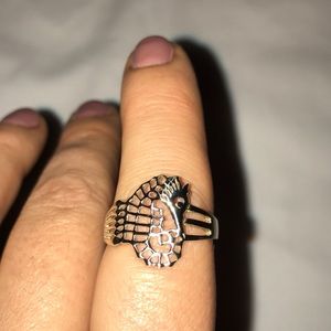 Seahorse ring